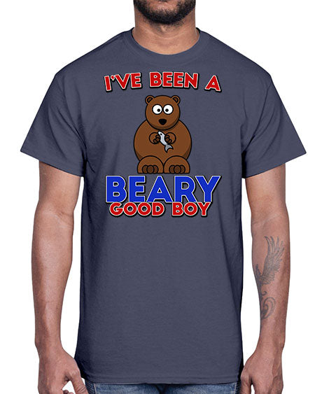 ive been a beary good boy 153#- bears - animals- Cotton Tee