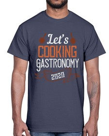 lets cooking gastronomy 306#- cooking- Cotton Tee