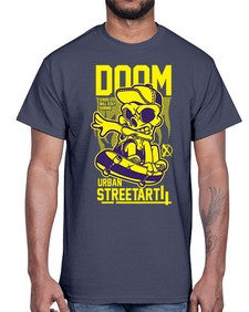lets skate 727#- art pop art- Cotton Tee