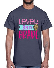 level third grade one hundred 465#- third grade- Cotton Tee