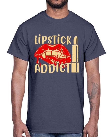 lipstick addict Style 197#-makeup Cotton Tee