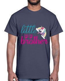 little brother 256#- unicorn- Cotton Tee