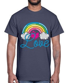 love 276#- unicorn- Cotton Tee