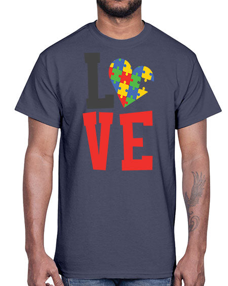 love Style 29#- autism- Cotton Tee