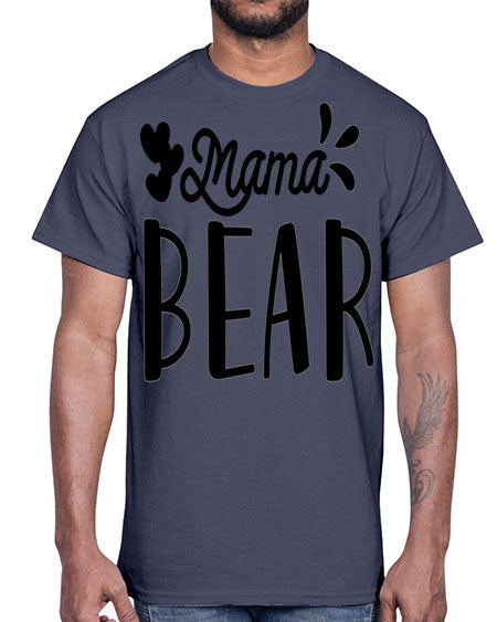 mama bear 171#- bears - animals- Cotton Tee