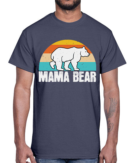 mama bear 177#- bears - animals- Cotton Tee