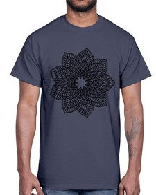 mandala 820#- mandala- Cotton Tee
