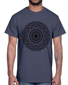 mandala 831#- mandala- Cotton Tee
