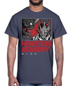 monster academy 938#- art pop art- Cotton Tee