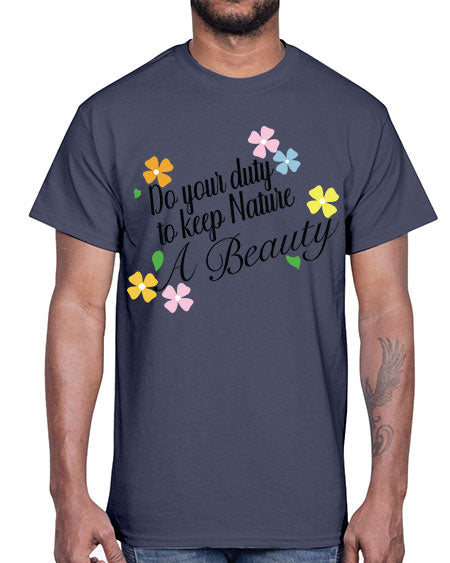 nature beauty 6#- beauty - Cotton Tee