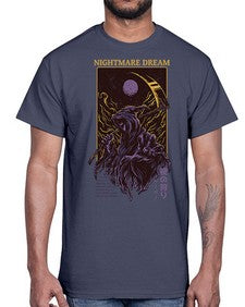 nightmare dream 954#- art pop art- Cotton Tee