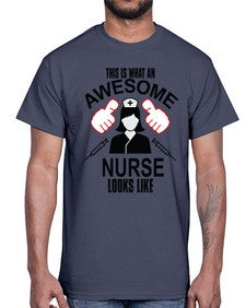 nurse tshirt 1213#- nurse- Cotton Tee