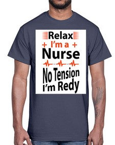 nurse tshirt 1217#- nurse- Cotton Tee