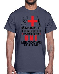 nurse tshirt png 1221#- nurse- Cotton Tee