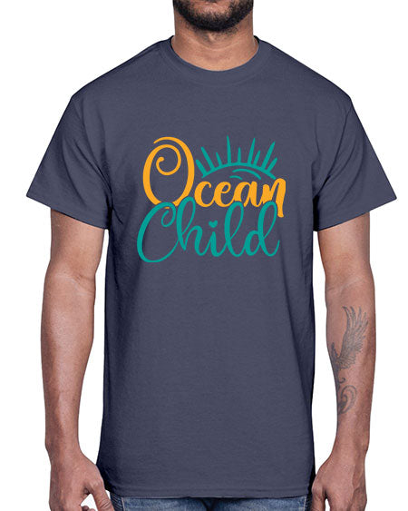 ocean child Style 87#- summer- Cotton Tee