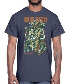 old tech 967#- art pop art- Cotton Tee