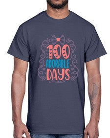 one hundred adorable days 561#- one hundred days- Cotton Tee