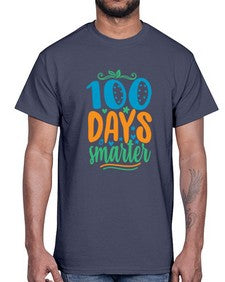 one hundred days smarter 578#- one hundred days- Cotton Tee