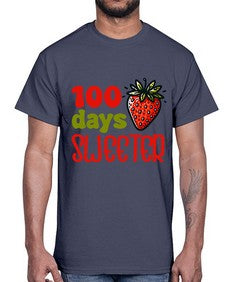 one hundred days sweeter 585#- one hundred days- Cotton Tee