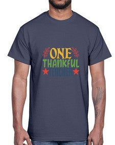 one thankful teacher Style 335#- teacher- Cotton Tee