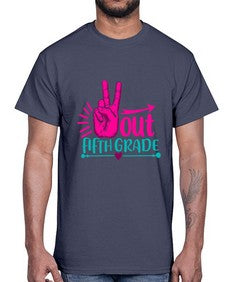 out five grade 608#- fifth grade- Cotton Tee