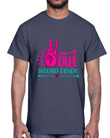out second grade 611#- second grade- Cotton Tee