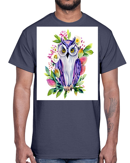 owl 1#- owl- Cotton Tee