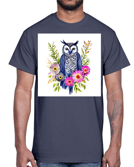 owl 20#- owl- Cotton Tee