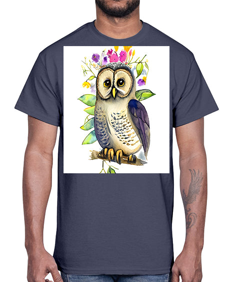 owl 30#- owl- Cotton Tee