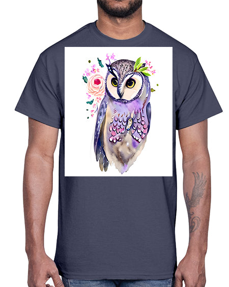 owl 9#- owl- Cotton Tee