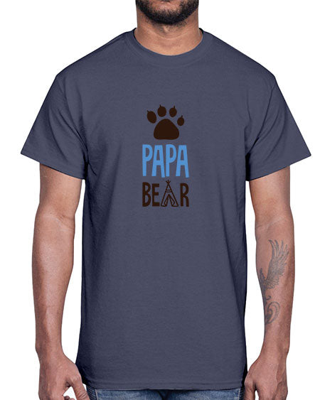 papa bear png 223#- bears - animals- Cotton Tee