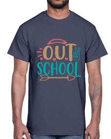 peace out school 639#- general school- Cotton Tee