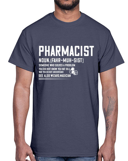 pharmacist definition 1308#- pharmacist- Cotton Tee