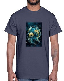 pisces 53#- pisces- Cotton Tee