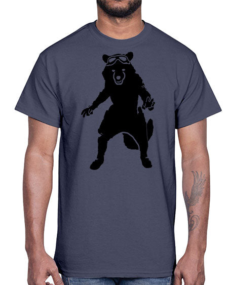 raccoon 47#- raccoon- Cotton Tee