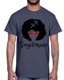 sagitarius 396#- sagittarius- Cotton Tee