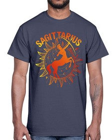 sagittarius 136#- sagittarius- Cotton Tee
