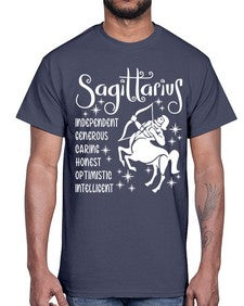 sagittarius 401#- sagittarius- Cotton Tee