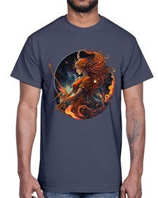sagittarius 417#- sagittarius- Cotton Tee