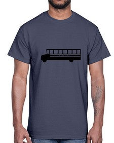 school bus 791#- general school- Cotton Tee