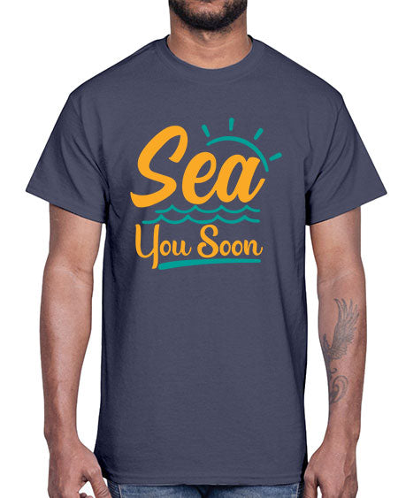 sea you soon Style 76#- summer- Cotton Tee