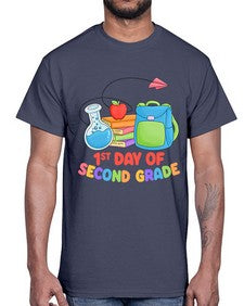 second day of second Grade 806#- second grade- Cotton Tee