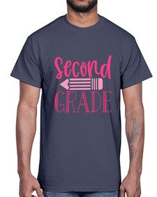 second grade 807#- second grade- Cotton Tee