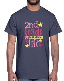 second grade life 825#- second grade- Cotton Tee