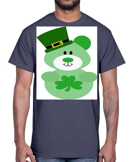 shamrockbear 249#- bears - animals- Cotton Tee