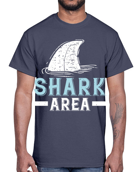 shark area Style 44#- shark-fish- Cotton Tee
