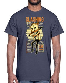 slashing party eeh 1072#- art pop art- Cotton Tee