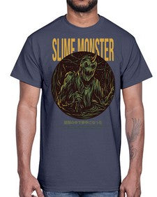 slime monster 1075#- art pop art- Cotton Tee