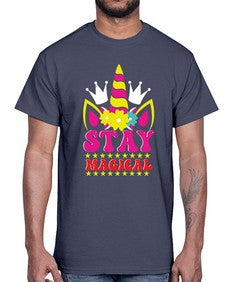 stay magical 425#- unicorn- Cotton Tee