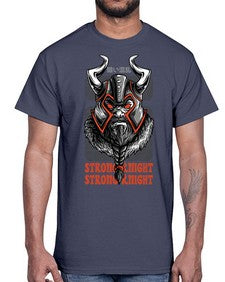 strongknighttshirtdesign 1137#- art pop art- Cotton Tee